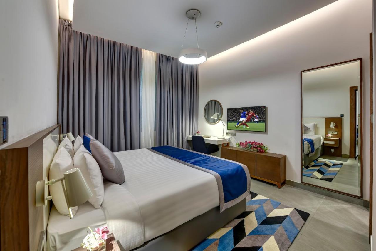 Abar Hotel Apartments Dip-1 Dubai Buitenkant foto